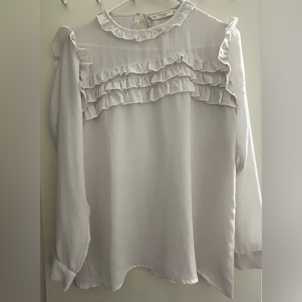 Zara Ruffle Blouse